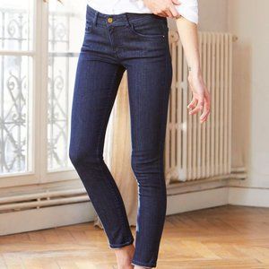 Sézane Jeans Perfect 7/8 Slim - Size 27, Indigo